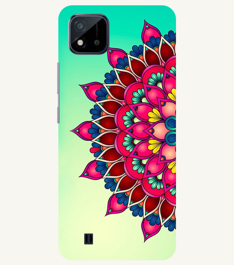 Colorful Mandala Back Cover For Realme C11 2021,C20
