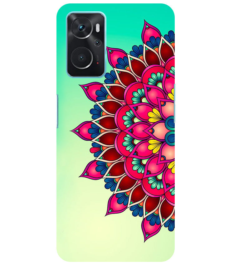 Colorful Mandala Back Cover For Oppo K10 4G/Realme 9i 4G/Oppo A96