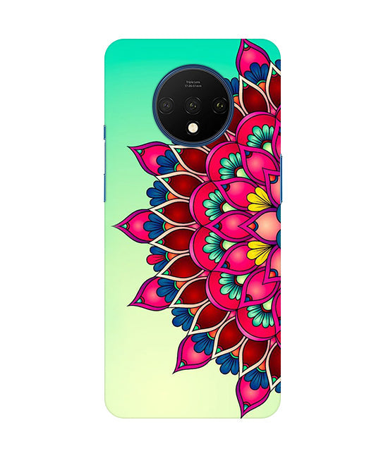 Colorful Mandala Back Cover For OnePlus 7T