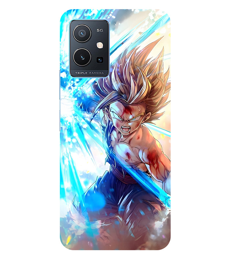 Pattern Creations Gohan Phone Case (Dragonball Z) Back Cover For Vivo T1 5G/Vivo Y75 5G/iQOO Z6 5G