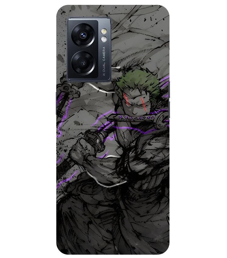 Zoro Three Sword Style Phone Case For Oppo K10 5G