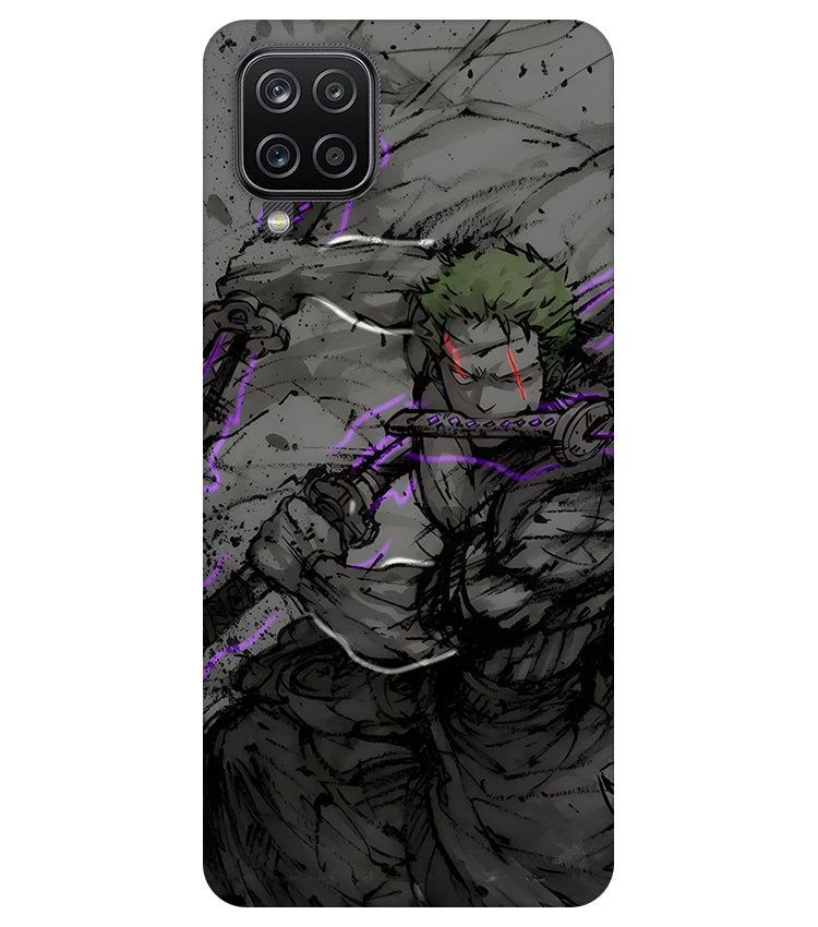 Zoro Three Sword Style Phone Case For Samsung Galaxy A22 4G