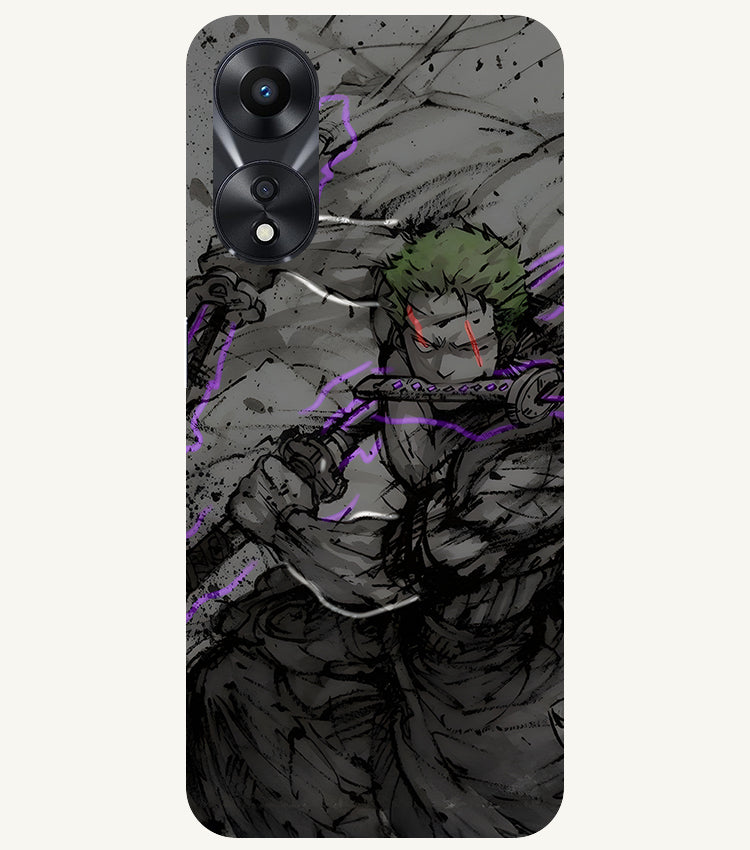 Zoro Three Sword Style Phone Case For Oppo A78 5G