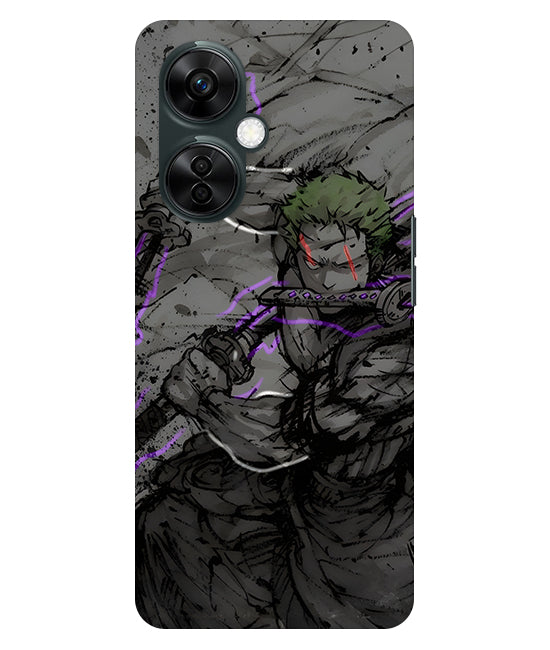 Zoro Three Sword Style Phone Case For OnePlus Nord CE 3 Lite 5G