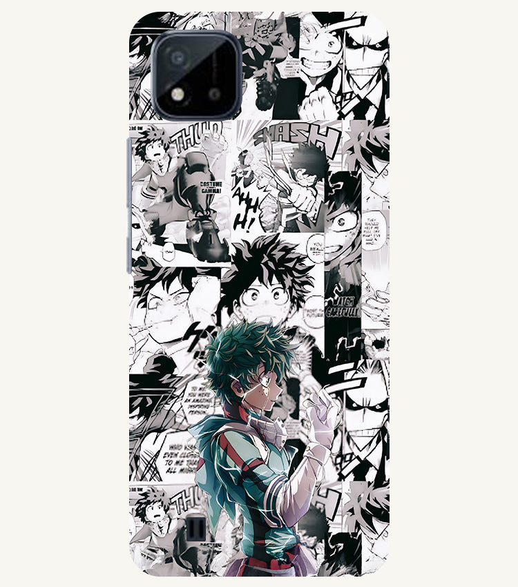 Izuku Midoriya Manga Phone Case For Realme C11 2021,C20