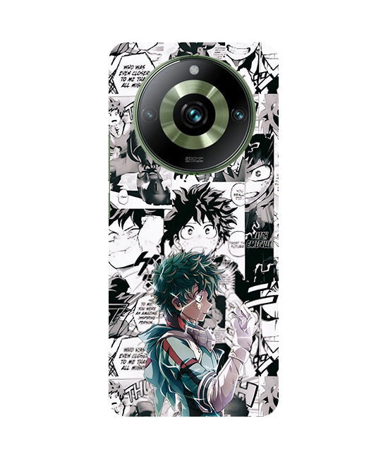 Izuku Midoriya Manga Phone Case For Realme 12 Plus 5G