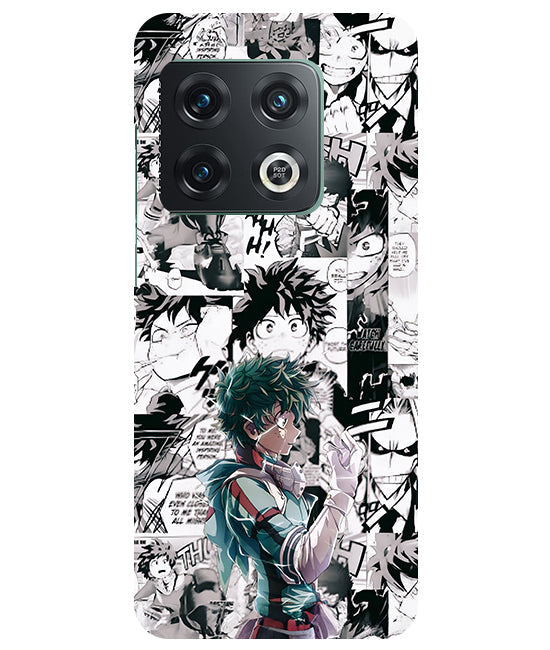 Izuku Midoriya Manga Phone Case For OnePlus 10 Pro 5G