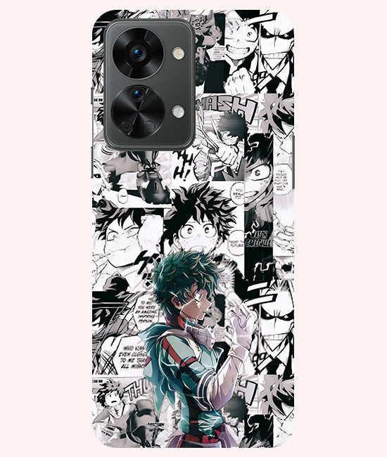 Izuku Midoriya Manga Phone Case For OnePlus Nord 2T 5G