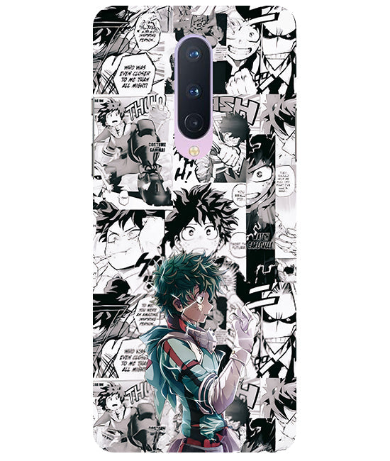 Izuku Midoriya Manga Phone Case For OnePlus 8