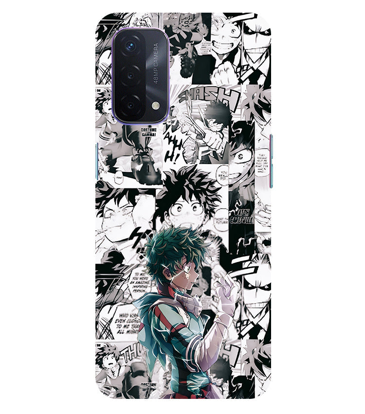 Izuku Midoriya Manga Phone Case For Oppo A74 5G