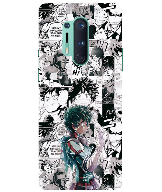 Izuku Midoriya Manga Phone Case For OnePlus 8 Pro