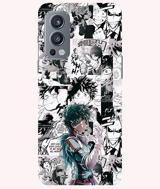 Izuku Midoriya Manga Phone Case For OnePlus Nord 2 5G