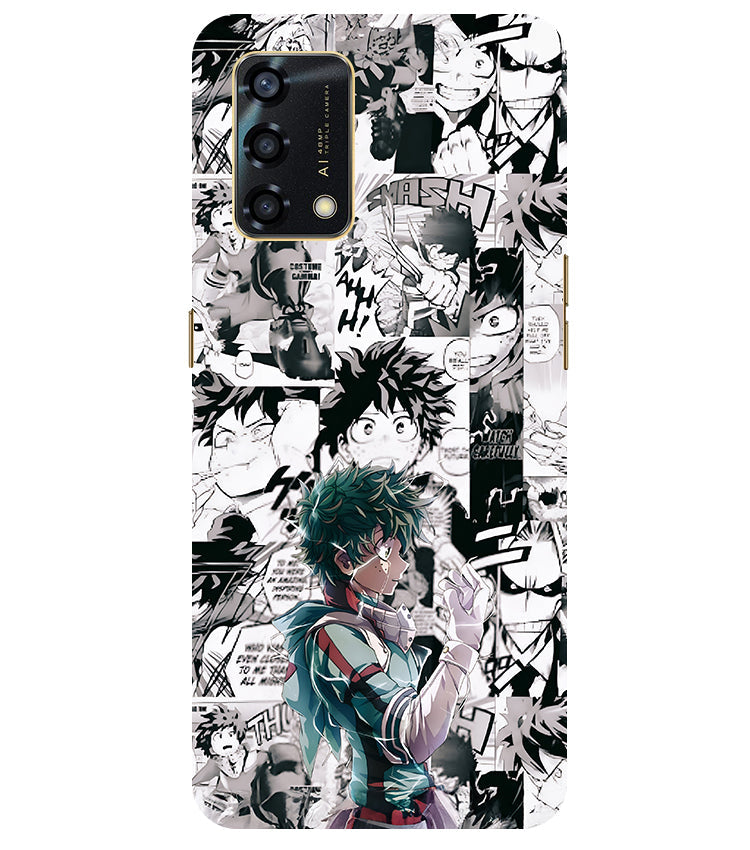 Izuku Midoriya Manga Phone Case For Oppo F19
