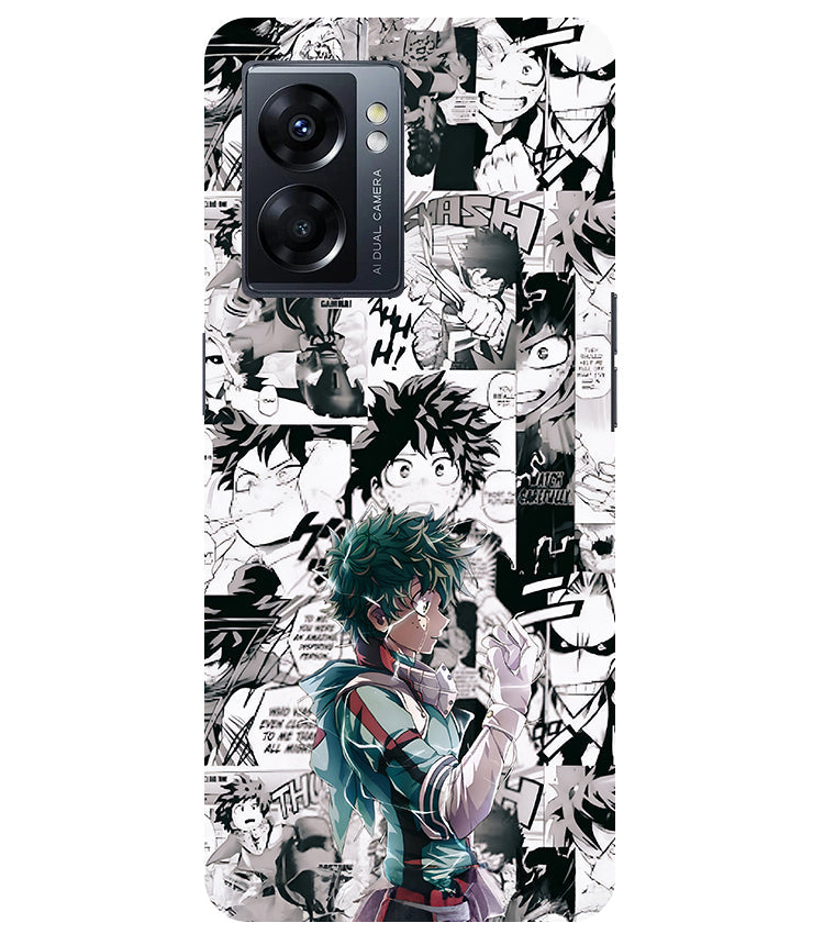 Izuku Midoriya Manga Phone Case For Oppo K10 5G