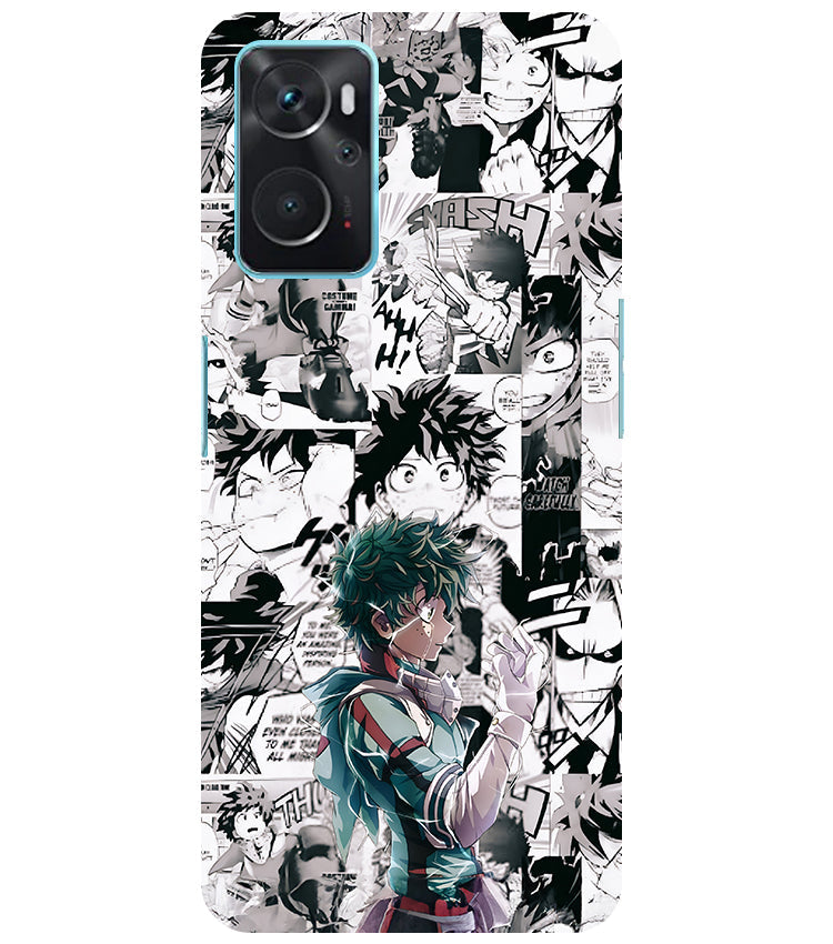 Izuku Midoriya Manga Phone Case For Oppo K10 4G/Realme 9i 4G/Oppo A96