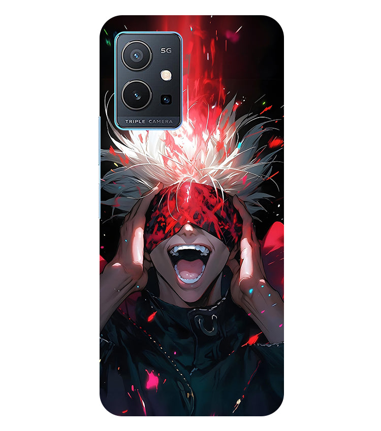 Pattern Creations Satoru Gojo Phone Case For Vivo T1 5G/Vivo Y75 5G/iQOO Z6 5G