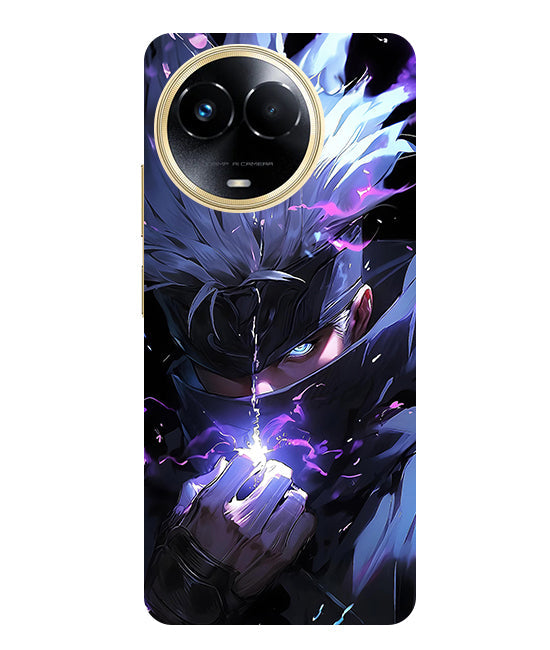 Satoru Gojo Purple Phone Case For Realme C67 5G