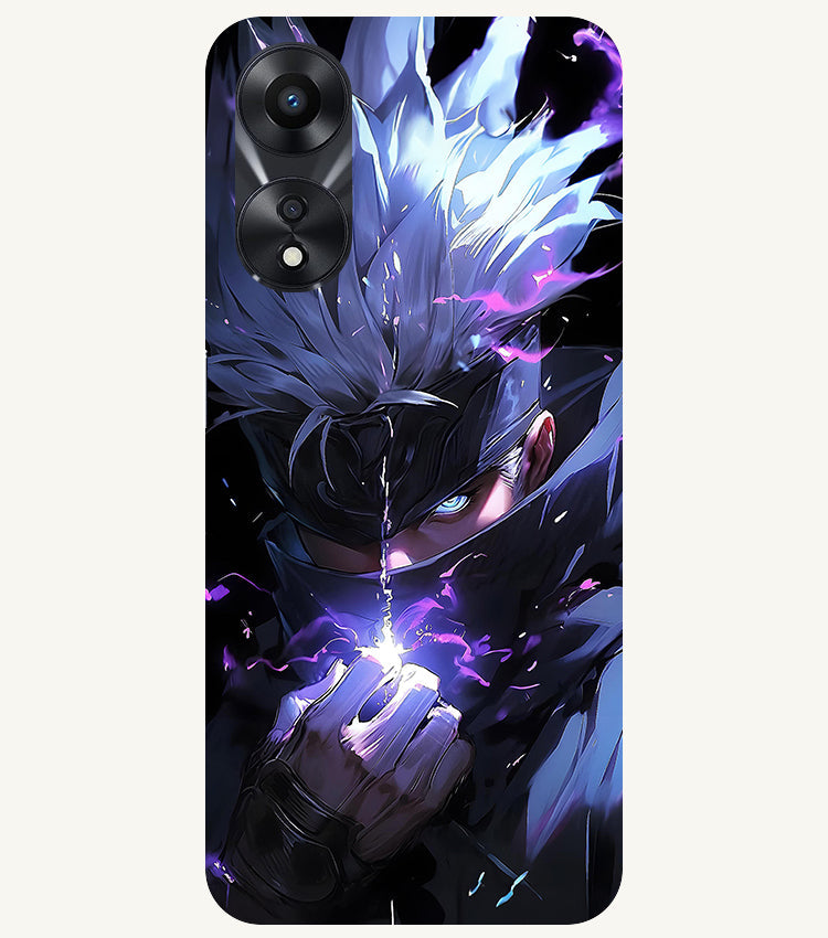 Satoru Gojo Purple Phone Case For Oppo A78 5G