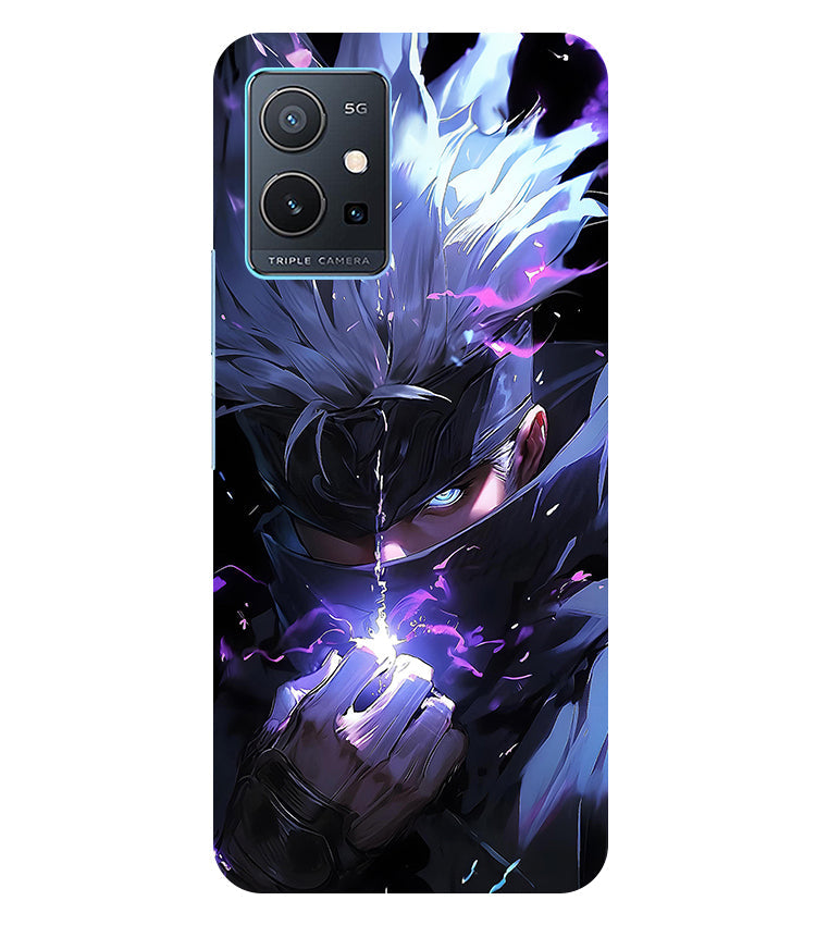Satoru Gojo Purple Phone Case For iQOO Z6 5G