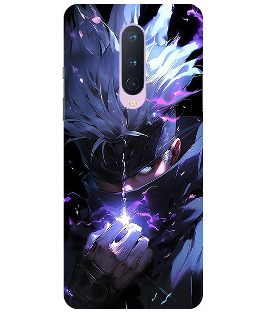 Satoru Gojo Purple Phone Case For OnePlus 8