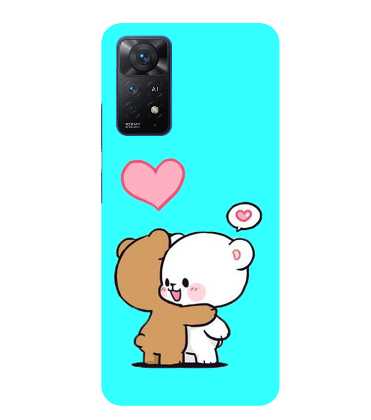 Love Panda Back Cover For Mi Redmi Note 11 Pro/ 11 Pro Plus 5G