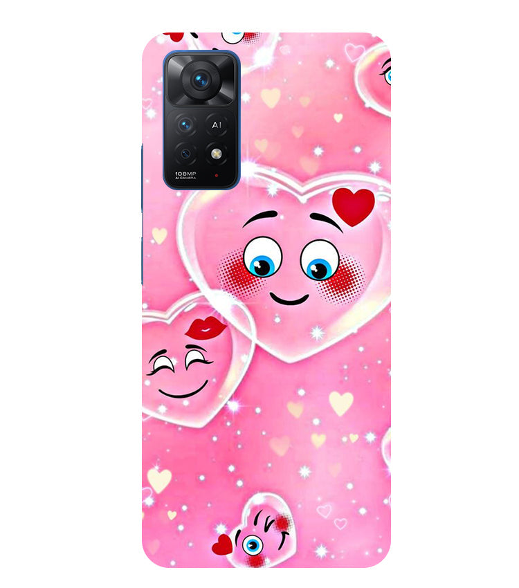 Smile Heart Back Cover For Mi Redmi Note 11 Pro/ 11 Pro Plus 5G