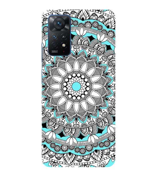 Mandala art Back Cover For  Mi Redmi Note 11 Pro/ 11 Pro Plus 5G
