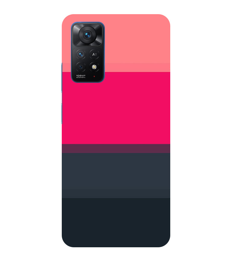 Colorful Stripes Back Cover For Mi Redmi Note 11 Pro/ 11 Pro Plus 5G