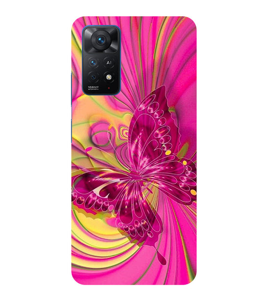 Butterfly 2 Back Cover For Mi Redmi Note 11 Pro/ 11 Pro Plus 5G