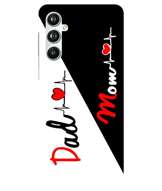 Mom Dad Love quotes Back Cover For Samsug Galaxy A14 5G