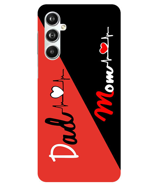 Mom Dad 1 Love quotes Back Cover For Samsug Galaxy F34 5G / M34 5G