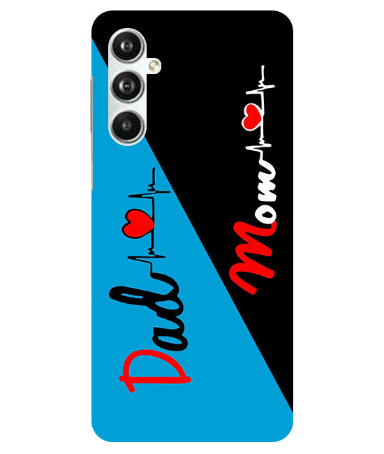 Mom Dad 2 Love quotes Back Cover For Samsug Galaxy F34 5G / M34 5G