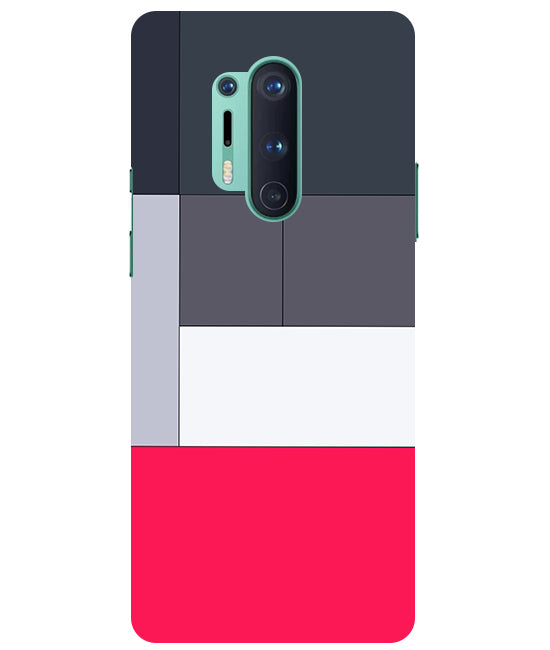 3D Box Design Back Cover For Oneplus 8 Pro