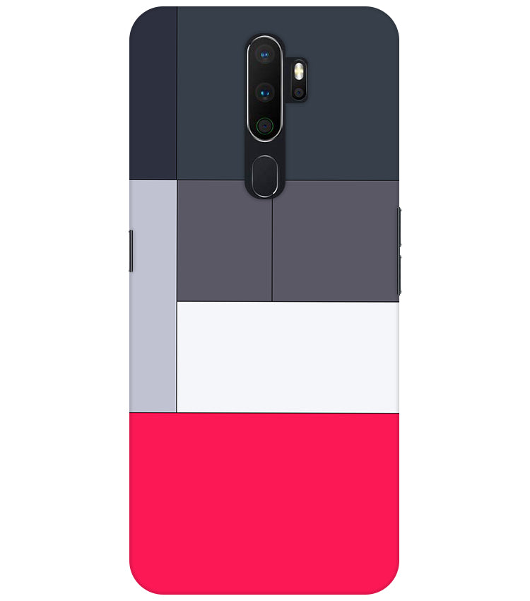 3D Box Design Back Cover For Oppo A9 2020