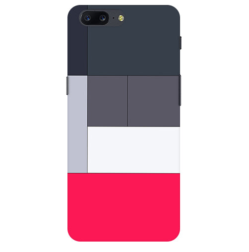 3D Box Design Back Cover For Oneplus 5