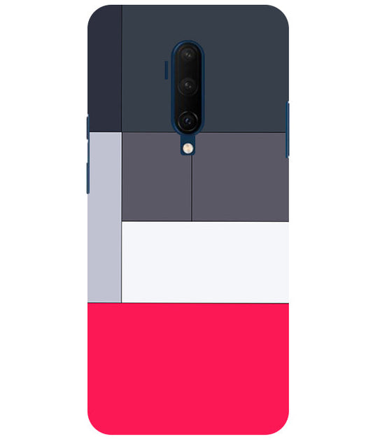 3D Box Design Back Cover For Oneplus 7T Pro