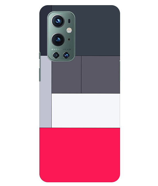 3D Box Design Back Cover For Oneplus 9 Pro