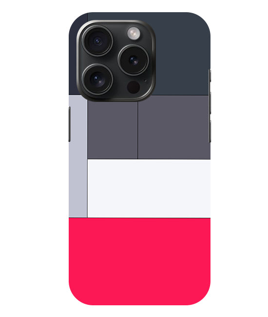 3D Box Design Back Cover For Apple Iphone 15 Pro Max