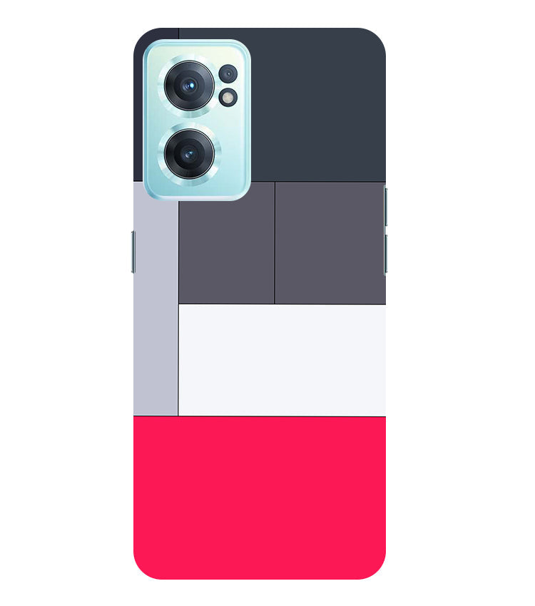 3D Box Design Back Cover For Oneplus Nord CE 2 5G