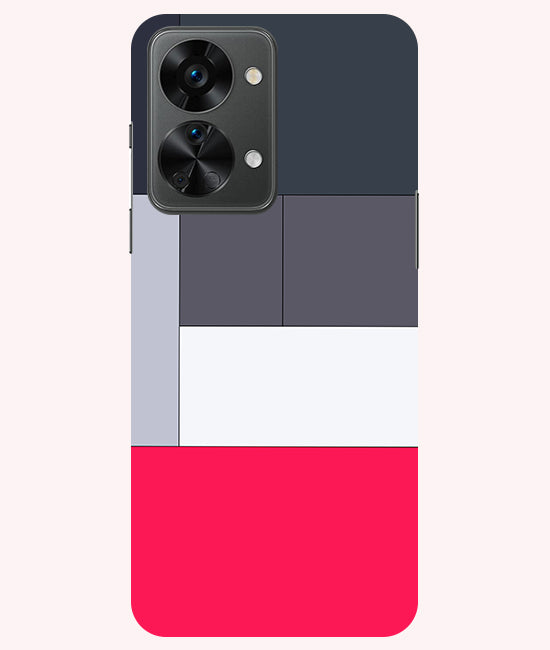 3D Box Design Back Cover For Oneplus Nord 2T 5G