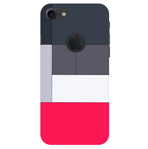 3D Box Design Back Cover For Apple Iphone 8 Logocut