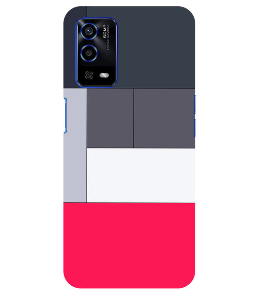 3D Box Design Back Cover For Oppo A53S 5G