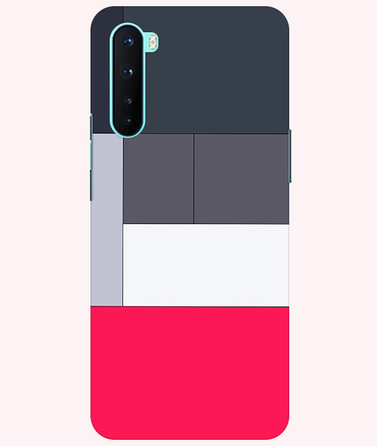 3D Box Design Back Cover For Oneplus Nord 5G