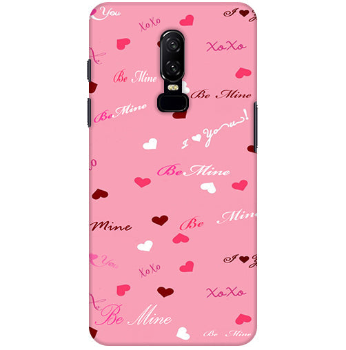 Be Mine Back Cover For Oneplus 6