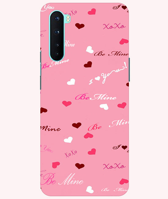 Be Mine Back Cover For Oneplus Nord 5G