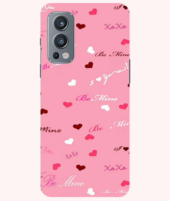Be Mine Back Cover For Oneplus Nord 2 5G