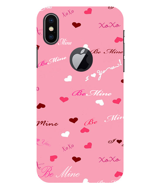 Be Mine Back Cover For Apple Iphone X Logocut