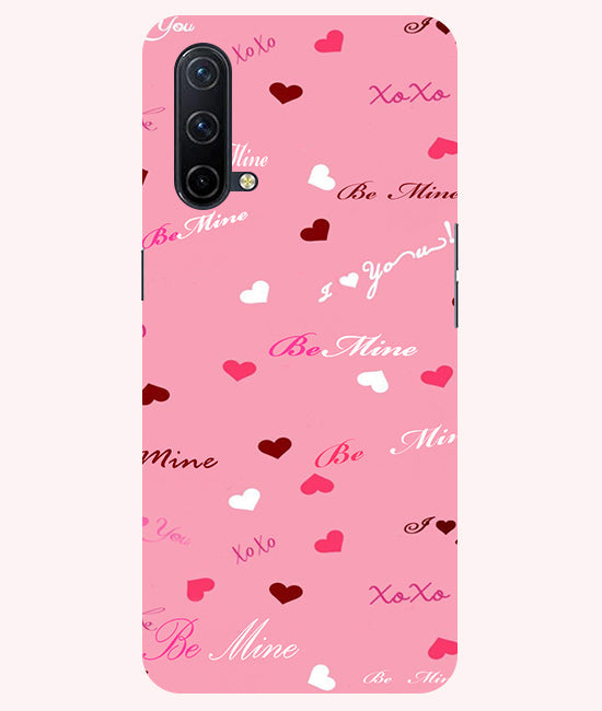 Be Mine Back Cover For Oneplus Nord CE 5G