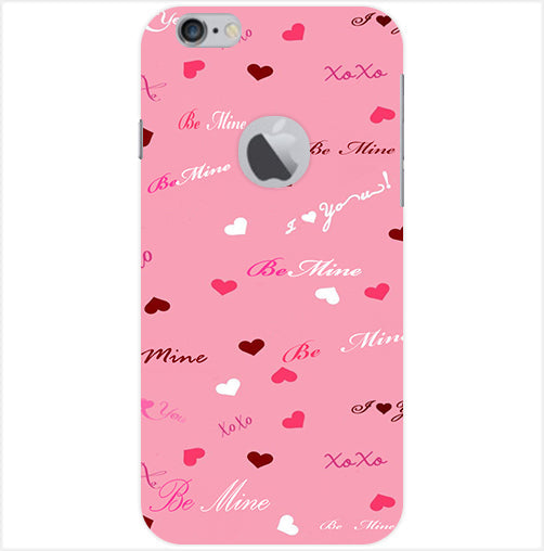 Be Mine Back Cover For  Apple Iphone 6/6S Logo Cut