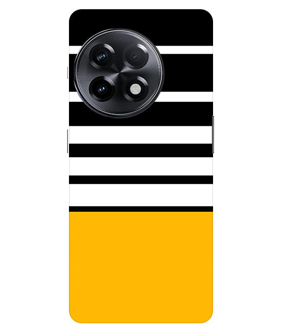 Horizontal Stripes Back Cover For Oneplus 11R 5G